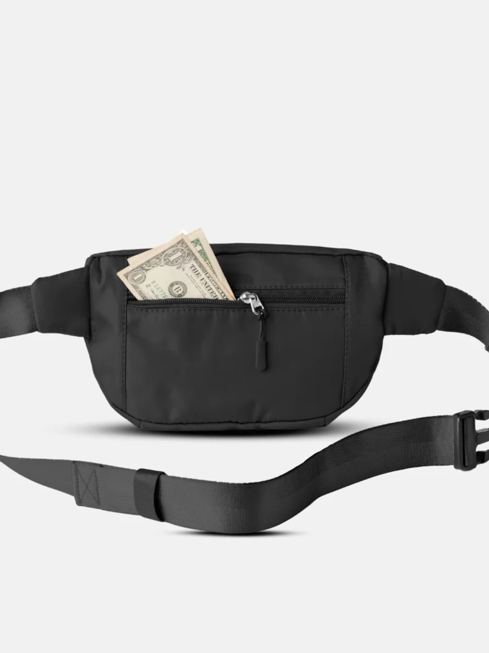 The Foldie Crossbody Bag NWT Travel Purse Nylon Brown - Picture 6 of 9